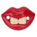Funny baby pacifier pacifier beautiful red lip shape safe environmentally friendly silicone oral support baby baby pacifier for health toddler bedroom