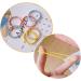 100PCS Multicolor Baby Hair Bands for Women, Girls, Toddlers - Small Hair Bobbles, Ties for Kids - #14 Fangbai - Buy Online on GoSupps.com