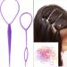 Elastic Hair Tendril Rubber Hair Ties | Klipp Ponytail Tool for Girls & Women | Cutter Removal & Tail Tool | International Shipping - Buy Online on GoSupps.com