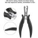 Professional Stainless Steel Hair Extension Pliers with Non-Slip Handle - Buy Online on GoSupps.com