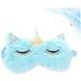 NOLITOY Night Blindfold Sleep Mask | Comfortable Eye Cover for Better Sleep | Blue | International Shipping Available - Buy Online on GoSupps.com