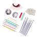 Exquisite Workmanship High-Quality Materials Nail File Nail Art Brush for Home Salon Shop