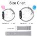 PACK 3 Soft Silicone Bands Compatible for Fitbit Versa 2 / Fitbit Versa/Fitbit Versa Lite Adjustable Sport Bands for Women Men Small Large(Without Tracker) (Small Black+White+Grey) Small Black+White+Grey - Buy Online on GoSupps.com