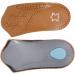 Buy NOLITOY 2 Pairs Thin Arch Support Shoe Inserts - 3/4 Plantar Insoles for Foot Pain Relief - Orthotic Leather Insoles for Comfort - Buy Online on GoSupps.com