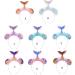 xbiez Shinning Tinsel Mermaids Hairband Music Concerts Fish Scale Headband for Teens Adult Party Performances Hair Supplies Fish pattern purple - Buy Online on GoSupps.com