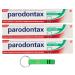 3x parodontax dentifricio daily fresh toothpaste for healthy gums and strong teeth 75ml + Beni Culinari Free keychain