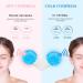 Ice Globes for Face Facial Ice Globes Ice Globes Face Cooling Globes for Tightens Skin Dark Circles Reduce Puffiness and Daily Skincare(Blue) - Buy Online on GoSupps.com