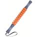 Kamileo Muscle Roller, Massage Roller for Relieving Muscle Soreness Cramping Tightness, Help Legs Back Joints Recovery (Workout Poster Included). Orange