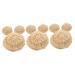 NOLITOY 9 Pcs Cleaning Bath Ball Exfoliating Body Scrubber Loofah Dish Sponge Cleaning Bath Shower Ball Bath Foaming Ball Washing Loofah for Bathing Toiletries The Bubble Sisal 1 Count (Pack of 1)
