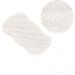Konjac Facial Sponge Cleaner Sponge Made of Vegetable Fiber Clay Sponges for Normal Sensitive Skin Dirty Peeling Bathroom Sponge Dry Condition Long Wave (White) - Buy Online on GoSupps.com