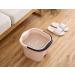 Plastic Foot Spa Soaker Basin Tub with Rollers and Massage Nodes - Yellow - Buy Online on GoSupps.com