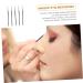 Buy Ipetboom 15 Pcs Fine Eyeliner Brush Set - Eyeliner Lipstick & Eye Shadow Applicators for Flawless Makeup - International Shipping Available - Buy Online on GoSupps.com