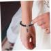 SAFIGLE 1 Pair Magnet Bracelet Beads Beaded Bracelets Adjustable Wrist Bracelet Adjustable Bracelet Couple Bracelet Metal Bracelets Metal Wrist Decoration Jewelry Turquoise Delicate Miss - Buy Online on GoSupps.com