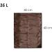Eco-Friendly 35L D.Rect Garbage Bags | 20-Pack Plastic Kitchen & Waste Bags - Durable Recycled Brown Waste Solutions - Buy Online on GoSupps.com