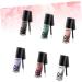 Angoily 6pcs Eyeshadow Glitter Liquid Eyeliner Sparkling Liquid Eyeliner Shadow Shiny Metal - Buy Online on GoSupps.com