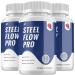 Steel Flow Pro Supplement for Men SteelFlowPro Advanced Energy Pills SteelFlow Pro Supplements Still Flow Pro for Men Health Supplement Reviews (3 Pack - 180 Capsules)