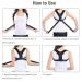 Adjustable Anti-hunchback Posture Correction Belt Upper Back Support Belt Sitting Posture Corrector Clavicle Spine Shoulder Braces Correction lofty ambition Black XL/X - Buy Online on GoSupps.com