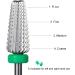 Tungsten Steel Nail Art Drill Bit 5 in 1 Grinding Head Electric Manicure Drill Attachment for Removing Cuticle Nail Gel - Buy Online on GoSupps.com
