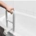 Vaunn Medical Adjustable Bathtub Safety Rail - White | Shower Grab Bar Handle - Buy Online on GoSupps.com