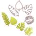  Haofy Tropical Leaf Cookie Cutters Sturdy Palm Leaf Cookie Cutters for Beautiful Sugar Cookies 4pcs Fondant Leaf Cookie Cutter for Birthday Cakes or - Buy Online on GoSupps.com