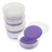 minkissy Face Powder Puff 5 Sets Puff Makeup Pads Esponjas Para Maquillaje Beauty Puffs Sponge Makeup Powder Puff Foundation Cream Puffs Powder Purple Hydrophilic Non-latex Non Latex