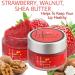 Organic Strawberry Lip Scrub - Perfect Pink Pout for Dry & Chapped Lips | 25g | Unisex Lip Care - Buy Online on GoSupps.com
