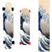 47 X10 Sport Outdoor Electric Skateboard Longboard | Waterproof Grip Tape | Sea Wave Design - Buy Online on GoSupps.com