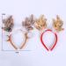Amosfun Christmas Reindeer Headband Sequins Feather Animal Antler Ear Hair Hair Headwear Hat Headdress For Christmas Celebration Costume Cosplay Accessory (Coffee) - Buy Online on GoSupps.com