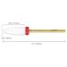 Pana Professional USA Ceramic White Flame Cone Shaped Bit Nail Drill 3/32 Shank - Fine Flame Bit - Buy Online on GoSupps.com
