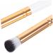 NULYLU 10pcs Makeup Brush Makeup Eyeshadow Brush Small Eyeshadow Brush Eye Makeup Kit Wooden Handle White - Buy Online on GoSupps.com
