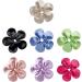 Scrunchies Hair Elastics Women Flower Scrunchie Oversized Cute Ponytail Holder Hair Scrunchy for Decoration for Thick Hair Floral Hair Ties for Girls Women - Buy Online on GoSupps.com
