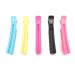 Double Layer Hair Sectioning Clip 5 Pairs ABS Clips for Easy and Durable Grip Clip for Hairstylists At Home Hair Salon