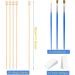 Wizard's Wand Making Kit - DIY Craft Set with Foam Tools and Paintbrushes (15 Pieces) - Buy Online on GoSupps.com