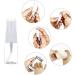 Selcouth YYDS 3Pcs 10ml Travel Spray Bottles - Refillable & Leakproof Liquid Containers - White - Buy Online on GoSupps.com