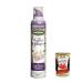 Italian Gourmet E.R. SPRAYLEGGERO Pack of 3 bottles of extra virgin olive oil flavored with garlic 250 ml thanks to the practical sprayer you can save up to 90% of the oil + gourmet Italian polpa 400 g
