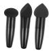 FRCOLOR 3pcs Heart Shaped Face Wash Makeup Pens with Handle Make up Multipurpose Makeup Cosmetic Tool Portable Blenders Portable Makeup Beauty Pens Sponge Pen Mushroom Head Pp Miss 1 Count (Pack of 1) Black