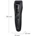 Panasonic ER-GB62 Wet & Dry Electric Trimmer for Men - 40 Cutting Lengths - Black - Buy Online on GoSupps.com