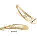50 Pack Snap Hair Clips Hair Barrettes for Kids Girls and Women 50 mm (Gold) - Buy Online on GoSupps.com