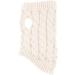 Shop Famkit XL White Pet Dog Turtleneck Sweater Warm Knitwear for Dogs (11-13.2lb) - Fashionable Outwear & Collar Roll - Buy Online on GoSupps.com