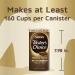 NESCAFE Taster's Choice French Roast Medium Dark Roast Instant Coffee - 11.1 oz. Resealable Canister 2 Pack (320 Cups) - Buy Online on GoSupps.com