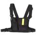 Jadeshay Radio Chest Strap - Radio Walkie Talkie Chest Bag Chest Bag Men Adjustable Pockets Vest (Bright Yellow)