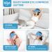 Hilph Heated Eye Mask for Dry Eyes - Warm Compress for Blepharitis, Stye, Puffy Eyes and Dark Circles - Buy Online on GoSupps.com