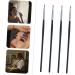 Hemoton 4pcs Fine Eyeliner Brush Fiber Eyeliner Brush Cosmetic Eye Brush Eyeliner Fiber Brush Makeup Eyeliner Wand Makeup Brush Applicator Cosmetic Brush Makeup Eyeliner Brush - Buy Online on GoSupps.com