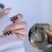 Famidiqgo Nail Stamper - Clear French Tip Nail Art Tool with Scraper | Soft Silicone DIY Manicure - Buy Online on GoSupps.com