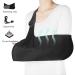 DZOZO Arm Sling - Adjustable Shoulder Immobilizer with Pocket - Breathable Black Support Brace - Buy Online on GoSupps.com