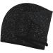 Hair Towel Wrap | Quick-Drying Turban with Button | Black Glitter Hair Drying Towel - Buy Online on GoSupps.com