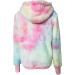 Womens Pink Teddy Hooded Sweatshirt with Pockets - Cozy Loose Fit Jacket, Warm Fuzzy Outwear (S-XXL) - Buy Online on GoSupps.com