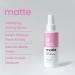 Matte Makeup Setting Spray | Long-Lasting Oil-Free Mist for All Skin Types | Vegan Formula | Fresh Vibrant Look | 4 oz - Buy Online on GoSupps.com