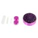 Homsfou contact lens container wear suitcases contact lens set for the way storage set soak in the case of the travel contact set objective tool travel requirement invisible Suite Kasten Abs Violet Lila 7.5x3cm