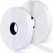 27Ft x 1 Inch Self Adhesive Strips  Heavy Duty Strong Back Sticky Fastening Hook Tape Nylon Fabric Fastener Mounting Loop Tapes for Sewing  Crafting DIY- Indoor or Outdoor Use (White) White 27Ft